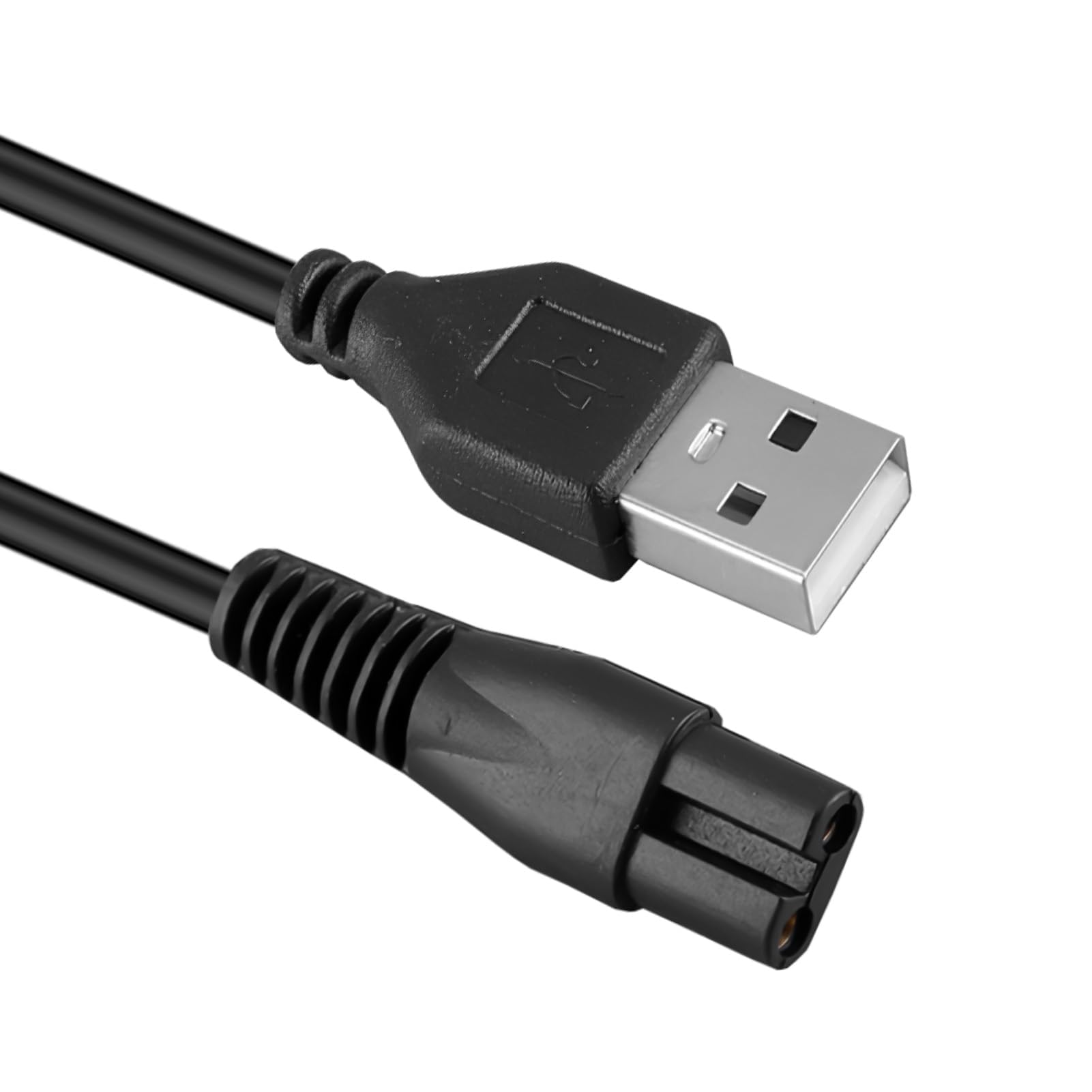 WrteEase USB Charging Cable for Electric Shaver and Trimmer, Replacement Charger Cord, USB Power Lead for Selected Grooming Devices, Compact Charging Cable for Home Travel and Office