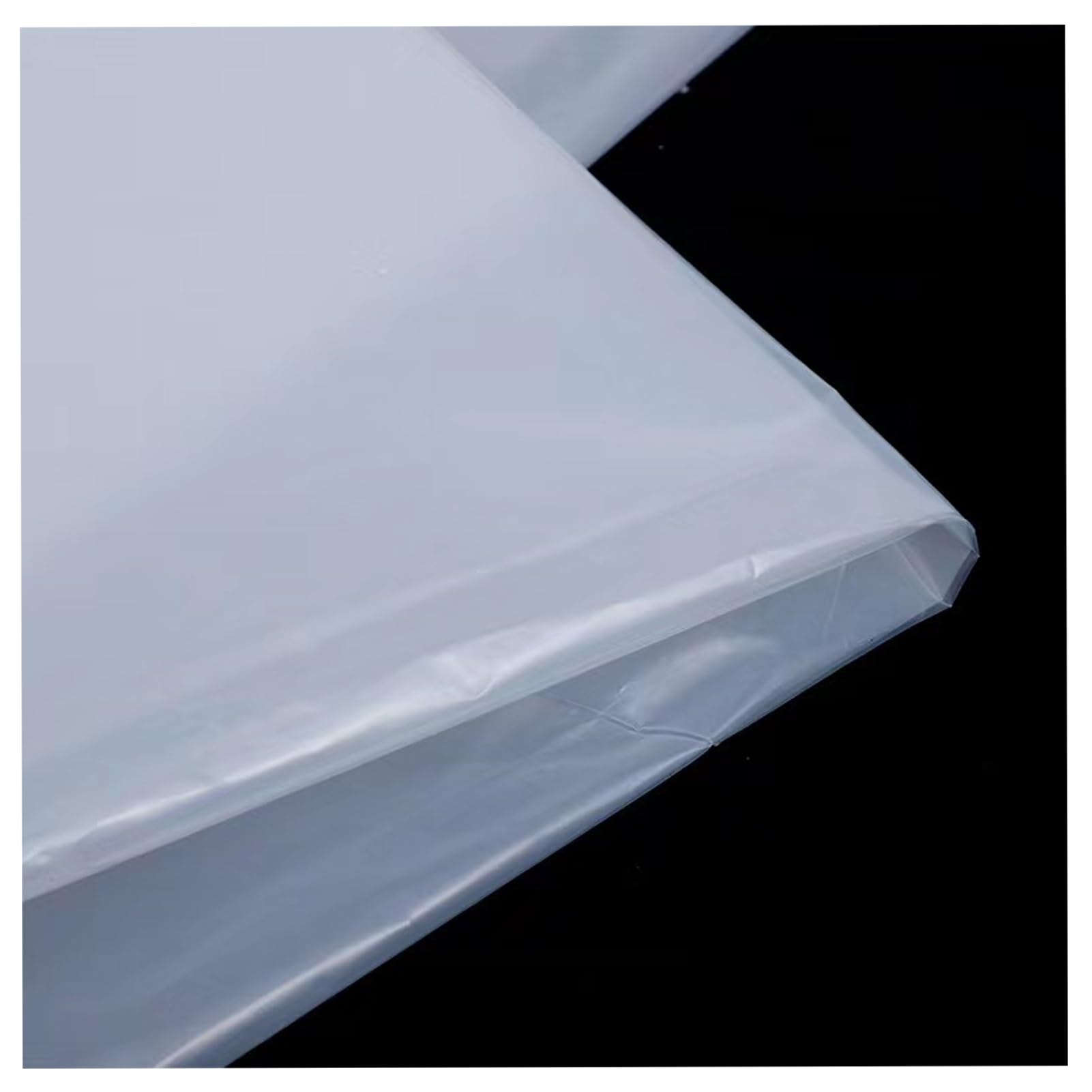 GSHUR 2M X 2M Heavy Duty Polythene Plastic Sheeting, Thickened Garden Grow Polythene Cover Sheets for Gardening Insulation and Building Rubble Protection