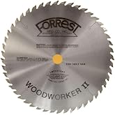 Forrest WW10407125 Woodworker II 10-Inch 40 Tooth ATB .125 Kerf Saw Blade with 5/8-Inch Arbor