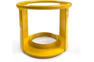 DIAOTU Acetylene Cylinder Regulator Protector Safety Cap 3-1/2 x 12| Acetylene Tank Safety Cap| Fall-Proof Design | ONE Year Warranty (AC-12)