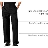 Dickies Loose Fit Double Knee Work Pants. Black, 33 30
