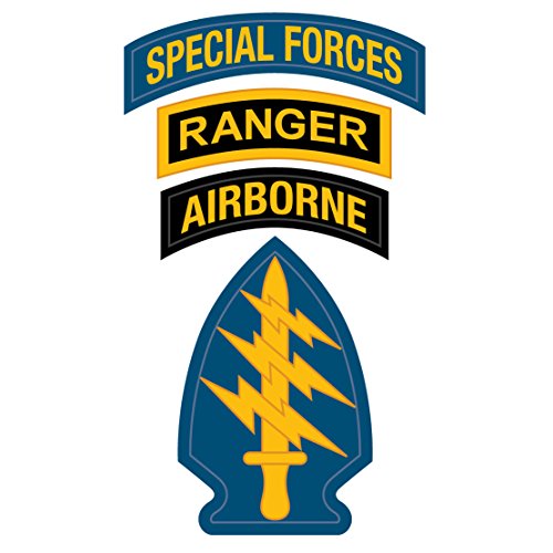 Buy Bent Wookie Special Forces Ranger Airborne Decal 5 Inch US Army 