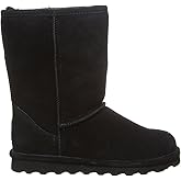 BEARPAW Elle Youth Multiple Colors | Cozy Suede Winter Boots for Kids | Comfortable Slip-On Boots