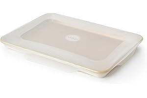 W&P Reusable Silicone Stretch Lid, Casserole (9 x 13) Set of 1, Dishwasher Safe, Freezer Safe, LFGB/Premium Materials, Microw