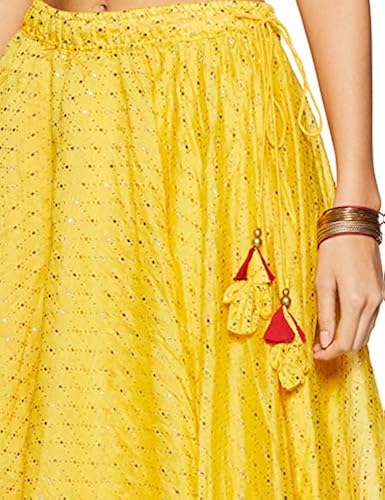 Biba Yellow Poly Cotton Short Top Suit Set Size 34 in Oman Whizz