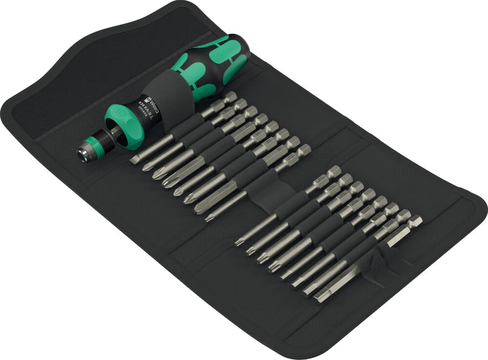 Wera 05051530001 Kraftform Kompakt 60 RA-R 1, 17-teilig