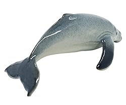 WitnyStore Tiny 2⅞" Long Grey Humpback Whale