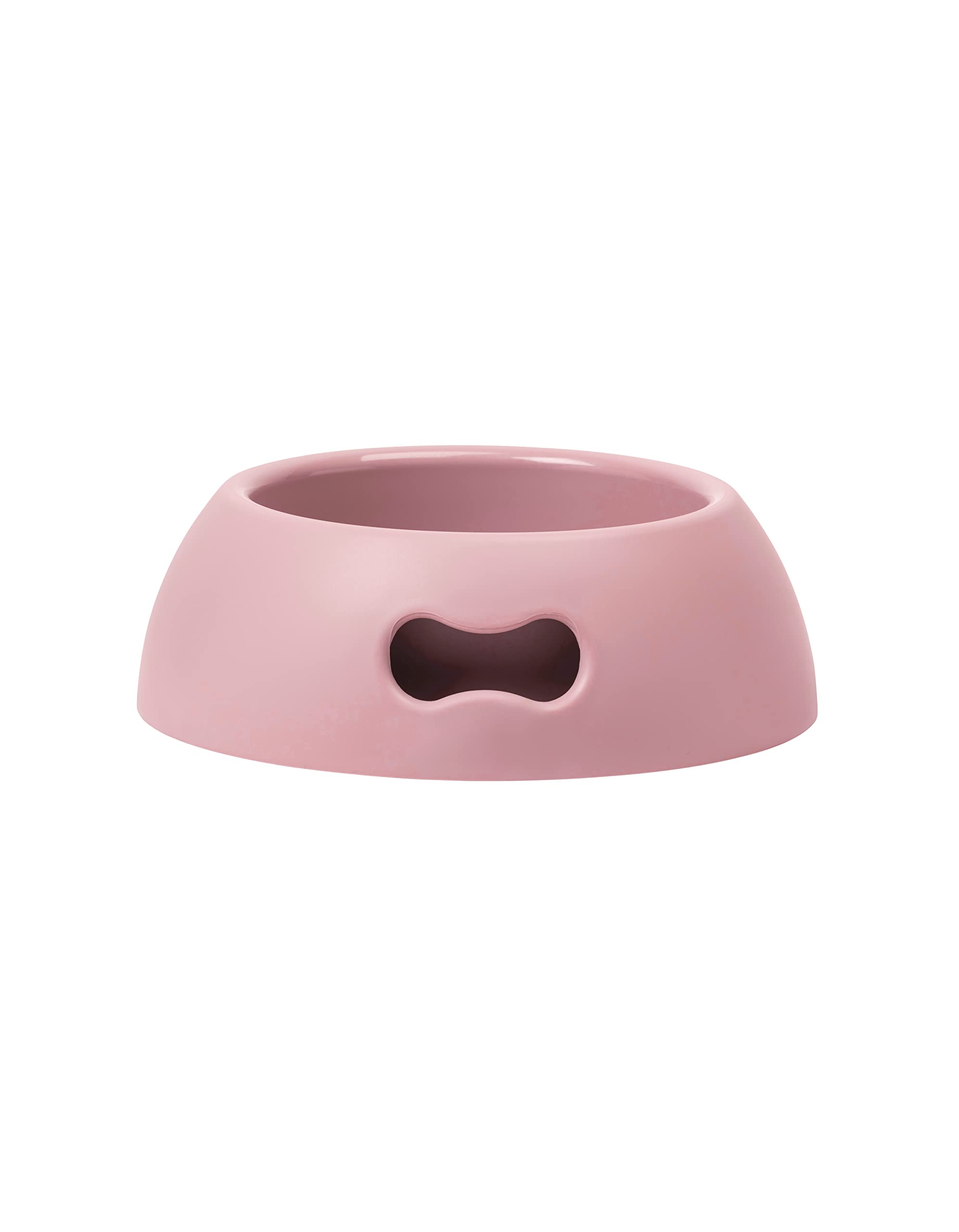United Pets Pappy Large Dog Bowl, EcoFriendly, Italian Design, Made in Italy, Pink, Dog Bowl for Large Dogs, Capacity 2200ml (77 oz)