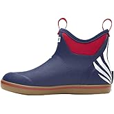 Xtratuf Women's Ankle Deck Boot USRowing Edition, Navy, Size 8(M)
