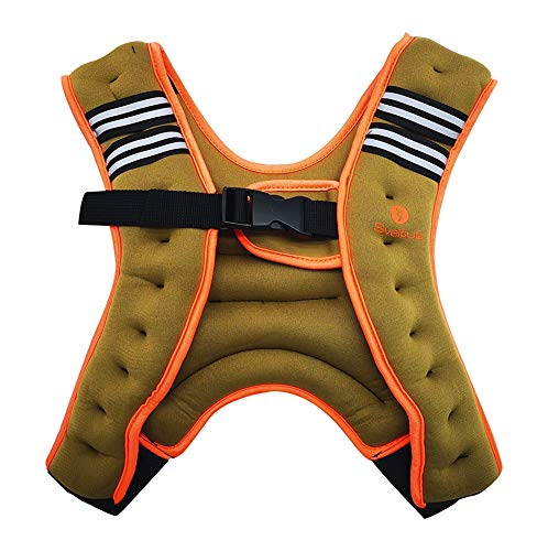 Sveltus 1798 Unisex Adult Weighted Vest, Blue, 5 Kg