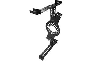 BuliBoao Wheel Fitment Simulator Tool, 14"-22" Tire Rim Size Measuring Mockup Tool, Wheel Offset Measuring Tool, 4 Lug Pattern