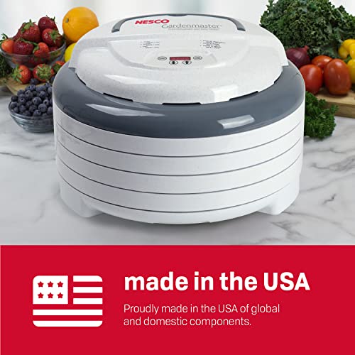 NESCO Gardenmaster Digital Pro Food dehydrator, 4 Trays, White Pricepulse