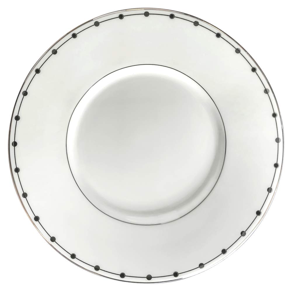 Elia Jester Fine Bone China Tea Cup Saucer 155mm (Pack of 6)