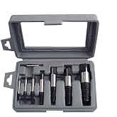 PANOVOS (8pcs) Pipe Screw Extractor Set,Damaged Screw Broken Bolt Water Pipe Remover Set