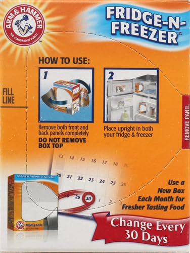 ARM & HAMMER – 1155 FRIDGE-N-FREEZER BAKING SODA, 14 OZ, MULTI