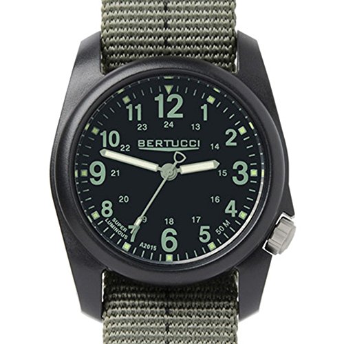Bertucci DX3 Men’s Field Watch Defender Drab Swiss Super Luminous