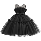Dressy Daisy Baby Toddler Girls' Special Occasion Dress Tulle Ball Gown for Wedding Birthday Christmas Flower Girl 12M-7