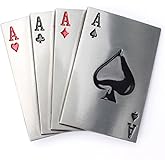 Longcreek Ace Belt Buckle for Men, Lucky Poker Playing Cards Belt Buckle, Ace of Spade Belt Buckle, Four Aces Belt Buckle, Western Cowboy Belt Buckle, Punk Rock Casino Cards Belt Buckle Gifts