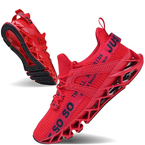 Mens Running Shoes Non Slip Athletic Walking Blade Type Sneakers