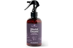 Plant Therapy Blissful Dreams Lavender Pillow and Linen Mist and Room Spray, for Relaxation & Sleep, Powered by Essential Oils Like Lavender & Roman Chamomile, Aromatherapy Sleep Spray, 8 oz