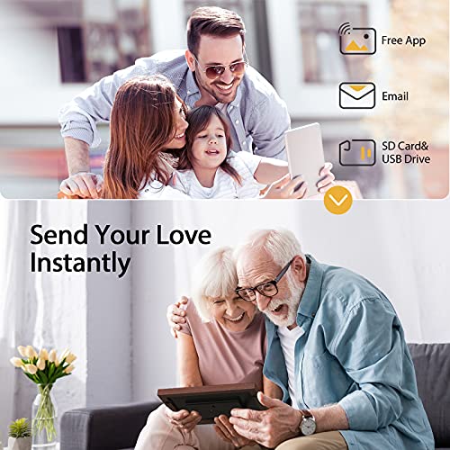 VANKYO WiFi Digital Photo Frame, 10.1 inch Touch Screen, 1920X1200 Full