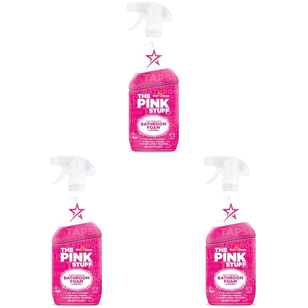 The Pink Stuff Miracle Bathroom Foam Cleaner, 30 fl