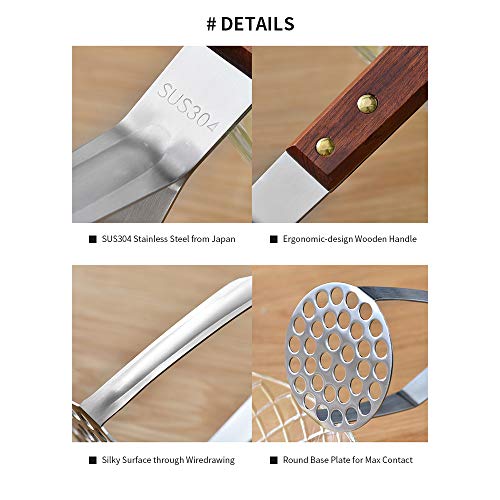 Stainless Steel Potato Masher Kitchen Tool( AUGMENTED MODEL