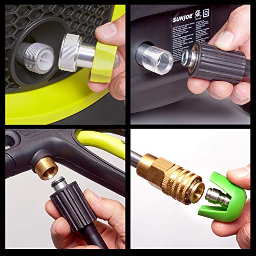 Sun Joe SPX3000 2030 Max PSI 1.76 GPM 14.5Amp Electric High Pressure