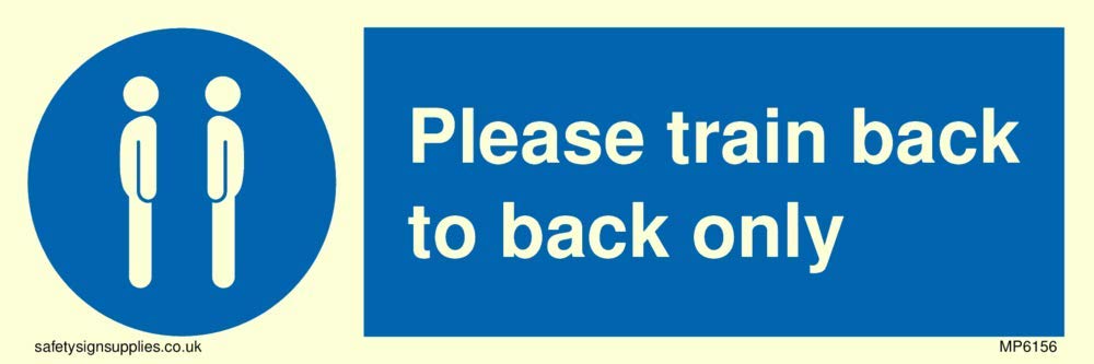Please train back to back only