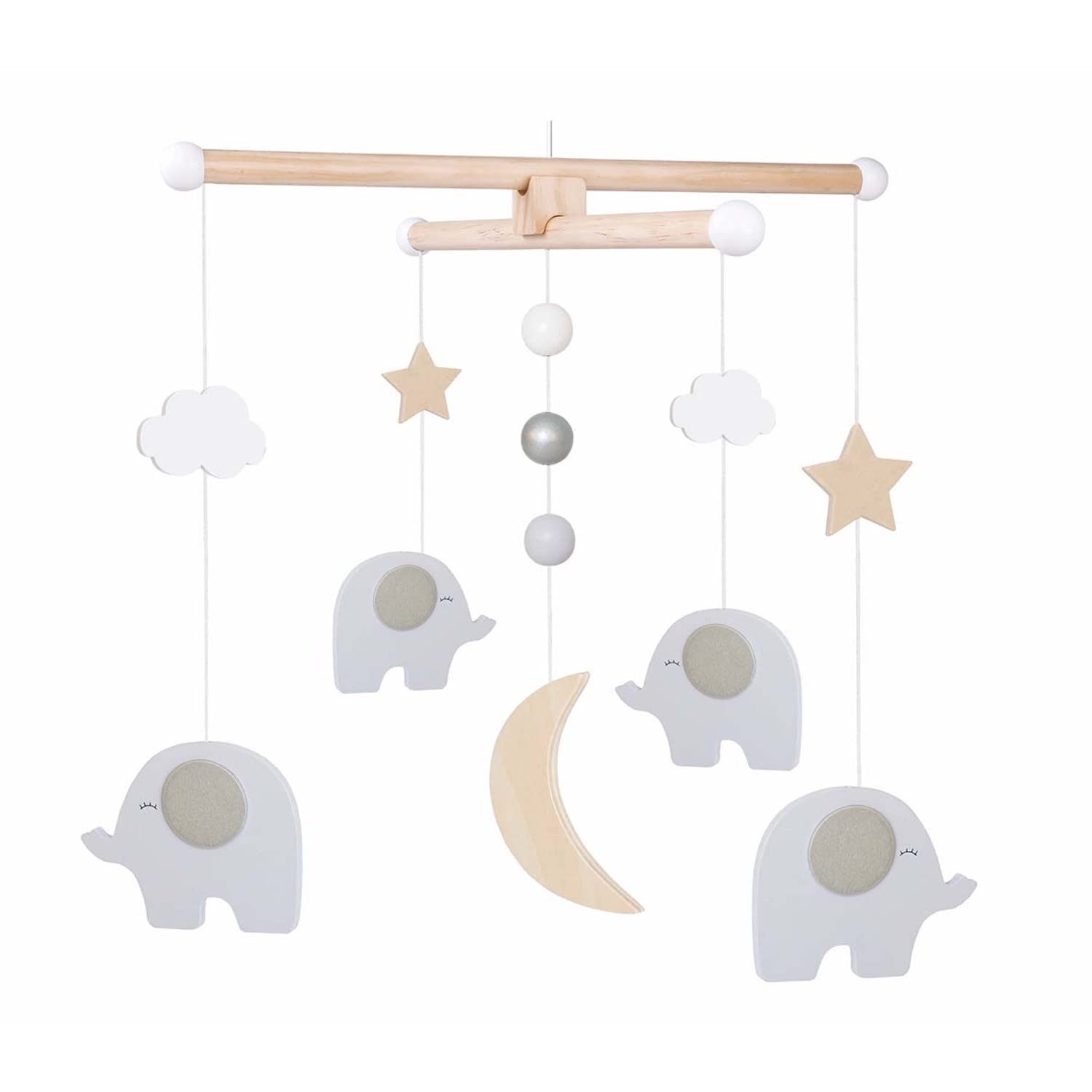 JaBaDaBaDo Mobile Elephant, Moon and Stars