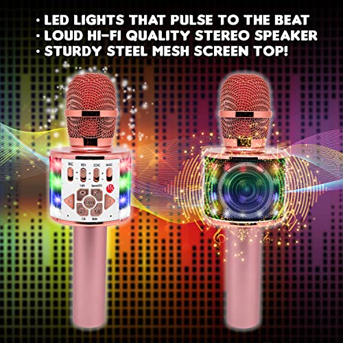 Mainstream Source® Wireless Bluetooth Karaoke Microphone Handheld 4in1 Portable Microphone