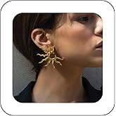 YienDoo Boho Sun Earrings Stud Gold Vintage Sunburst Dangle Earrings Big Sun Hoop Drop Earrings Statement Spike Earrings Minimalist Geometric Celestial Earrings Everyday Jewelry for Women