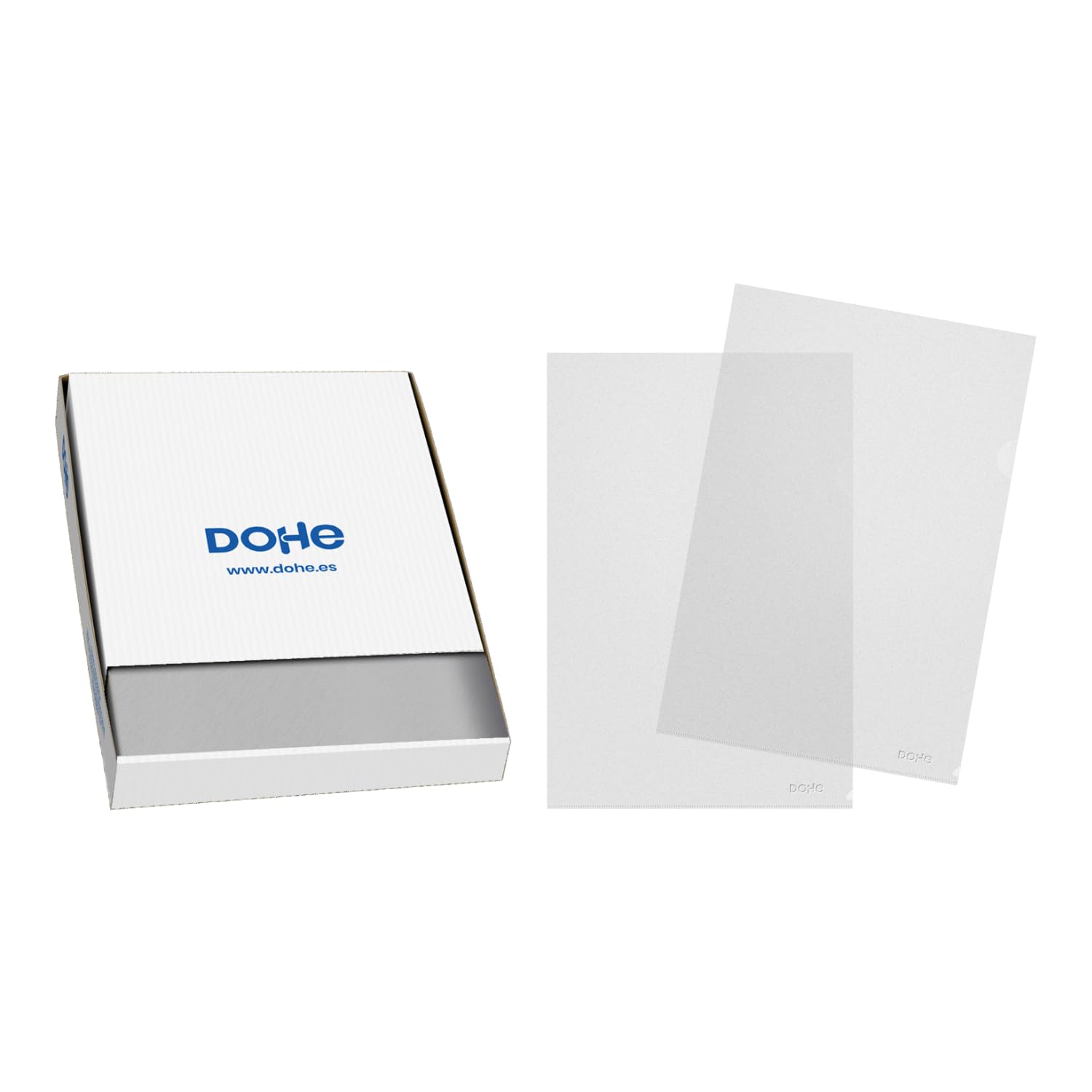 dohe Basic – Box File Tab, Folio, Pack of 100