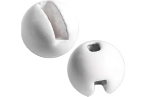 Temorah 35 Colors 2.0-6.4mm Slotted Tungsten Beads for Fly Tying