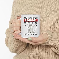 Lovesout Funny Lilac Point Ragdoll Cat Anatomy