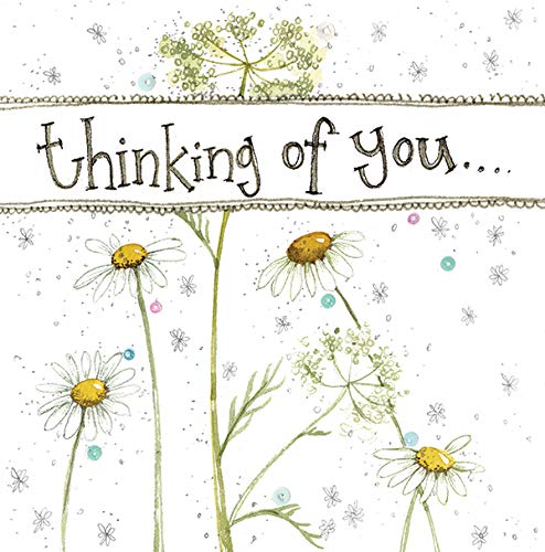 Alex Clark Flower Thinking of You Card