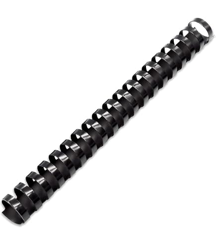 fellowes plastic comb binding spines 52367 Spines, 1 Inch Diameter, Black, 200 Sheets, 50 Pack (52328) : Binding : Office Products ring comb size:#1 (10 Pack) - Standard Wire Will this steelhead float Vanfook
