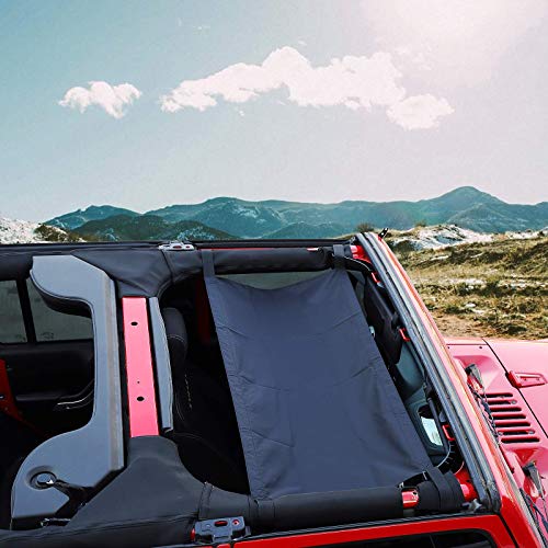 BULYZER Mesh Cargo Net Net Hammock Roof Top Netting Hammock for Jeep