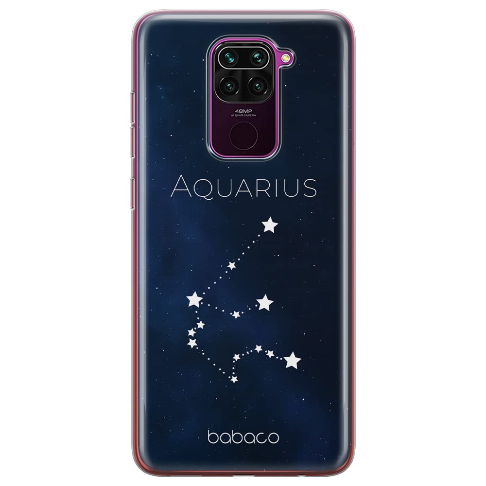 Babaco ERT GROUP mobile phone case for Xiaomi REDMI NOTE 9 original and officially Licensed pattern Zodiac Constellation 011 optimally adapted to the shape of the mobile phone, case made of TPU