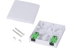 Eardion 2 Core Fiber Distribution Box - 2 Port Panel Splitter for Outdoor FTTH With SC/APC Connectors