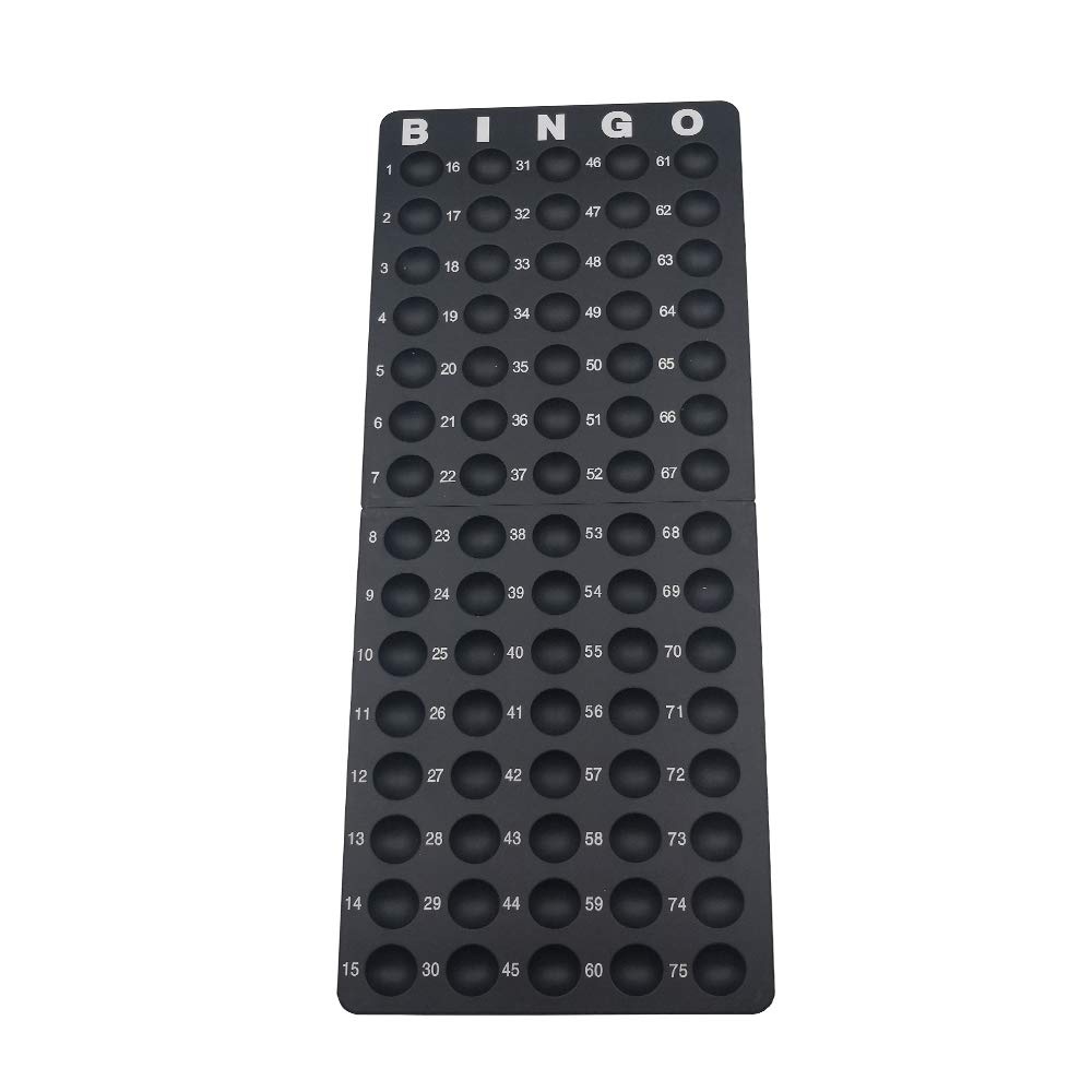 Photo 1 of Yuanhe Bingo Board Ball Holder - 7/8" Bingo Balls, Master Board Tray Rack, Parties & Game Nights