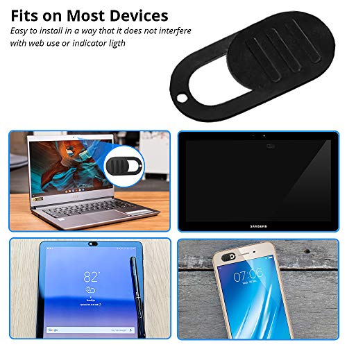 Laptop Camera Cover Slide, 3Pack Cheap UltraThin 0.03 Inches Webcam