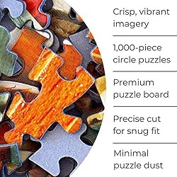 Sun Puzzle by Blue Kazoo | 1,000 Round Jigsaw Puzzle