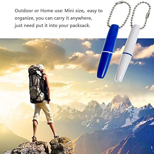 Portable Teeth Stain Remover, Travel Plaque and Tartar Remover — Mini Stain Eraser Dental Tooth Pick Interdental Pick Oral Hygiene Tooth Kit for Travel & Home Use