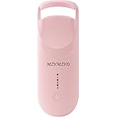 MZYMZYD Heated Eyelash Curler, Eyelash Curlers with 10S Quick Heat-Up, 2 Temp Settings, 3S Styling & 24H Long-Lasting Natural Curl, Type-C Recharge, Mini Electric Eyelash Curler for Travel - Pink