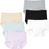 ABTRAV Teen Girls Seamless Underwears Sport Yoga Dance Quick-drying Panties Invisible Briefs No Show Bikini for 10-16 Years