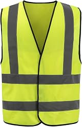 AYKRM Small Hi Vis Waistcoat Reflective Vest High Visibility view 5
