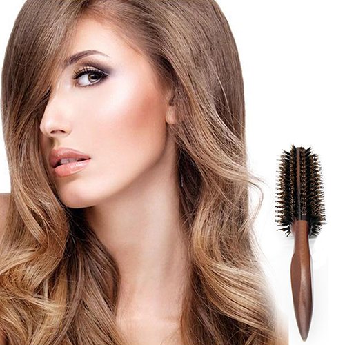 shlutesoy Hair Comb Professional AntiStatic Carbon Boar Bristle Brush