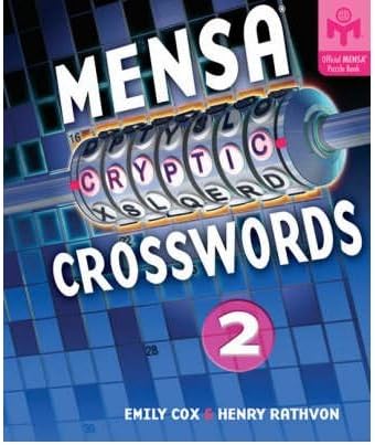 Cryptic Crosswords 2 (Official Mensa Puzzle Book) (No. 2) Paperback – June 1, 2007