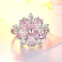 Luxury 925 Sterling Silver Womens Ring Shiny